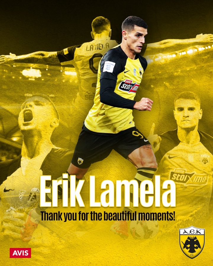 云开体育官网入口-退役！33岁拉梅拉官宣与雅典AEK解约，将退役加入塞维利亚教练组