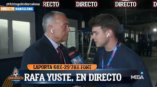 云开体育官网-巴萨代主席尤斯特：我6岁就认识拉波尔塔了，他配得上这一切